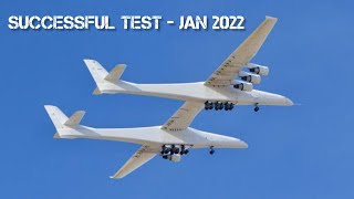 Stratolaunch Aircrafts 3rd Successful takeoff amp Landing  AOD [upl. by Nilknarf]