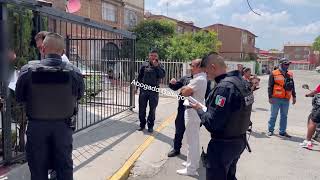 Segunda parte de embargo en Villas de San José Tultitlan Edomex Fuerzapublica con vecinos [upl. by Madson]