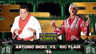 NJPWWCW Collision in Korea 1995 Day 2 Match 8 Antonio Inoki vs Ric Flair [upl. by Lyrac228]