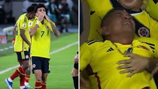 Emotional moment Luis Diaz’s dad breaks down in stands after son’s double against Brazil [upl. by Dennison226]