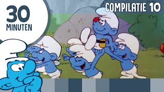 30 minuten Smurfen • Compilatie 10 • De Smurfen [upl. by Bach]