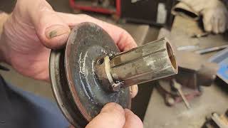 Wheel Horse lawn tractor modification fix Hack transmission clutch brake [upl. by Siouxie]