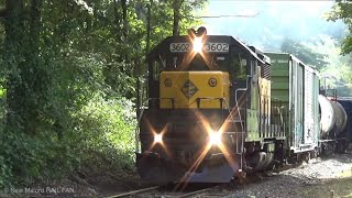 Housatonic RR NX12 at the Cama Fall Festival [upl. by Hanna467]