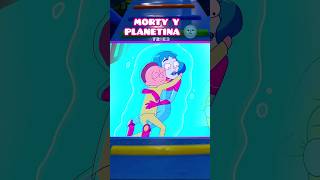 MORTY CONOCE A PLANETINA 🥵🥵 rickymorty shorts [upl. by Rafaello]