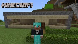 een huis van raaren blocken bouwen  Minecraft Creative [upl. by Llewen]