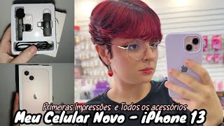 Comprei um iPhone 13 Primeiras impressões e meus Acessórios [upl. by Philan]