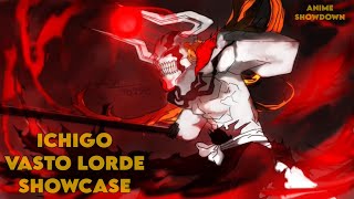 Anime Showdown Ichigo Vasto Lorde Showcase [upl. by Otrevogir659]