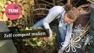 Zelf compost maken  Tuinseizoen [upl. by Presber]