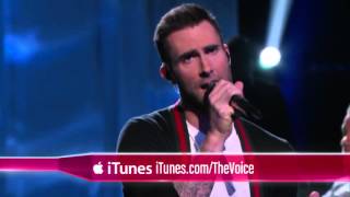 R City and Adam Levine Locked Away The Voice 2015 [upl. by Ynot117]