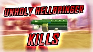 GTA 5 UNHOLY HELLBRINGER Kill Compilation Arena Wars DLC Weapon Montage [upl. by Theodoric]