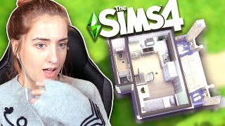 Can I Build The Smallest House Possible in The Sims 4 [upl. by Jeth]