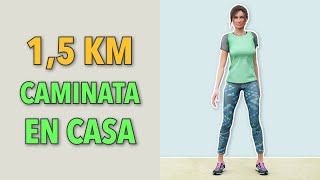 Caminata de 15 km  Entrenamiento sencillo en casa [upl. by Launcelot371]