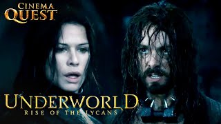 Underworld Rise Of The Lycan  Sonja Escapes The Wild Lycan ftMichael Sheen  Cinema Quest [upl. by Juliana]