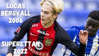 Lucas Bergvall  Superettan  2022 [upl. by Leopoldeen793]