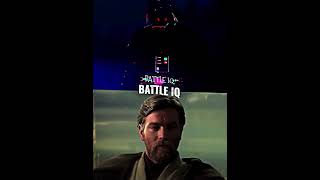 Darth Vader Vs ObiWan  battle [upl. by Neitsirk]