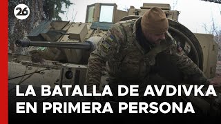 UCRANIA  La batalla de Avdivka en primera persona [upl. by Herby]