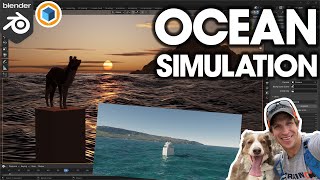 OCEAN SIMULATIONS in Blender are Here [upl. by Bernt]