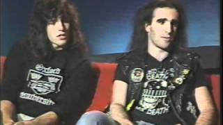 Anthrax 1986 Interview 50 of 100 Interview Series [upl. by Llen]