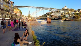 PORTO Portugal LIVE Exploring Downtown amp Riverside Porto Portugal [upl. by Hacceber406]