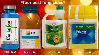 శిలీంధ్రనాశకాల వాడకం అవసరమా కాదాcontaf plus hexaconazole tilt propiconazole prixor basf [upl. by Annauj831]