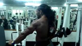 Ulisses Jr Posing in the gym [upl. by Ailalue324]