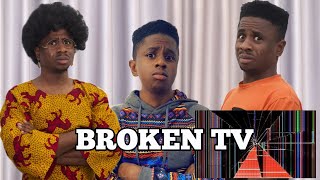 Broken Tv  MC SHEM COMEDIAN [upl. by Ahsinik]