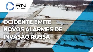 Ocidente emite novos alarmes de possível invasão russa na Ucrânia [upl. by Anawek386]