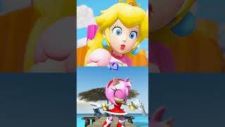 Princess Peach vs Amy Rose [upl. by Barbara-Anne]