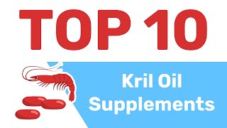 10 Best Krill Oil Supplements Omega3 Rich Fish Oil Alternative [upl. by Nomyaw349]