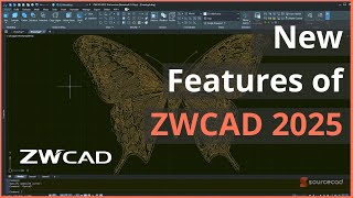 Convert image to drawing and 4 more new features of ZWCAD 2025 [upl. by Berkow291]