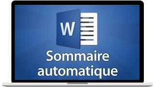 Word 2016  Créer un sommaire automatique ou table des matières [upl. by Jara]