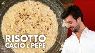 Risotto cacio e pepe alla Nick BOTTURA  CANNAVACCIUOLO [upl. by Aryad915]