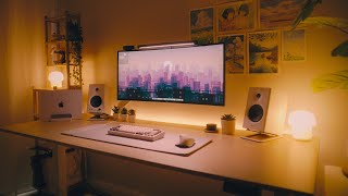 A Cozy Desk Setup You Can Probably Afford [upl. by Cornwell]