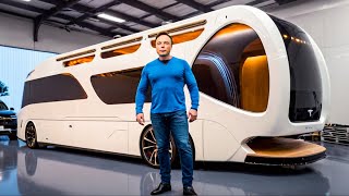 2025 TESLA Motorhome Project Everything You Need to Know about 6789K Offgrid Car [upl. by Emil239]