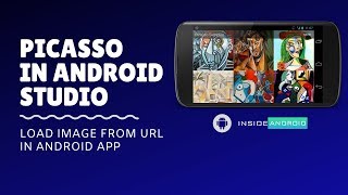 Picasso android library tutorial  Imageview Tutorial  Android Studio [upl. by Jeroma246]