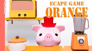 Escape Game LIBRARY Orange Walkthrough TRISTORE  脱出ゲーム [upl. by Esertal68]