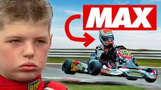 Young Max Verstappen’s INSANE Driving Style [upl. by Terrye]