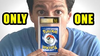 THERES ONLY ONE IN THE WORLD Grading the RAREST Pokemon Cards [upl. by Tiram767]