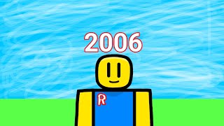 ROBLOX BACK IN 2006 Roblox Flexs Wayback Machine [upl. by Yunick935]