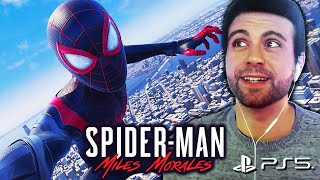 SPIDERMAN MILES MORALES en PLAYSTATION 5 HICE MIS DEBERES 3 [upl. by Lehctim]