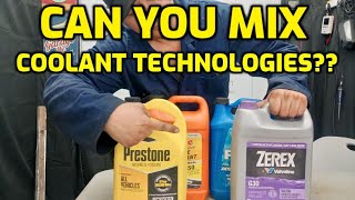 CAN YOU MIX COOLANT COLORS BRANDS OR TECHNOLOGIES [upl. by Eceerahs]