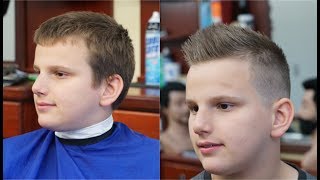 Master the Fohawk with Fade  Barber Tutorial by MC Barber [upl. by Saucy]