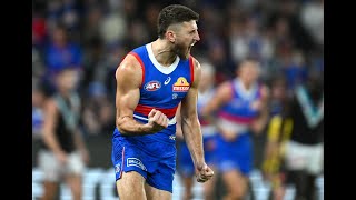 Marcus Bontempelli  Round 13 2023 Highlights  Bulldogs vs Port Power  Just Bont Things [upl. by Elletnahc]