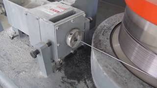 finework live video of wire drawing machine [upl. by Yrian]