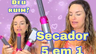 Escova secadora 5 em 1 dysonhairdryer airwrap escova5em1 [upl. by Riccio]