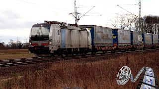 Trainspotting 393  4k60 Short  Vectron der Railpool BR193 1435 mit KLV LkW Walter [upl. by Skvorak]