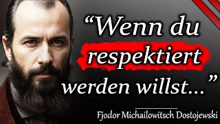 Fjodor Michailowitsch Dostojewski Zitate  Inspirierende Worte eines literarischen Genies [upl. by Ecinehs385]