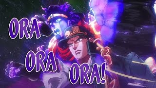 Jojos Bizarre Adventure  ORA ORA ORA 10 hours [upl. by Osborn952]