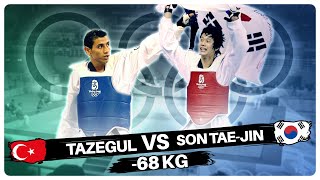 Taekwondo Olympics  Beijing 2008  Servet Tazegul vs Son Tae Jin [upl. by Pelletier705]