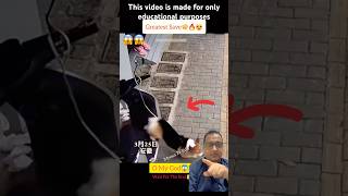 Real hero saved dog 😱🥰 shorts duet dog [upl. by Norvun]